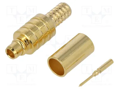 Image de 1 connecteur mâle droit M, 50Ω, RF12-06-T-02-50-G -, connecteur M