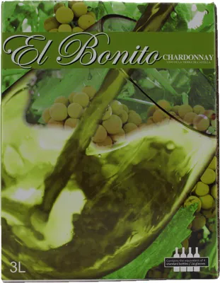 Produktbild von El Bonito Chardonnay Bag in Box 3l