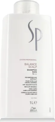 Imagen del producto de Champú para cuero cabelludo Wella SP System Professional Balance, 1000 ml