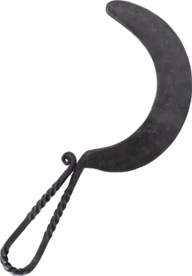 Produktbild von Handgeschmiedete mittelalterliche Sichel aus Stahl