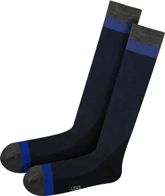 Image de Lenz Merino Compression 1 Chaussettes longues Bleu UE 42-44 Homme Bleu UE 42-44