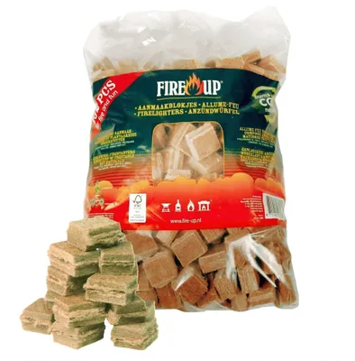 Produktbild von Fire-up Barbecue Feueranzunder - 192x - geruchlos - ungiftig - BBQ