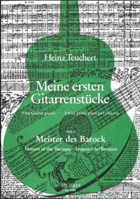 Produktbild von Teuchert, H: ersten Gitarrenstücke 2