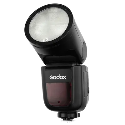 Produktbild von Godox V1-C, 1,5 s, 420 g, Kompaktes Blitzlicht