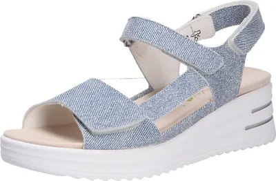 Produktbild von Waldläufer Damen Sandale, blau(denim (263)), Gr. 7