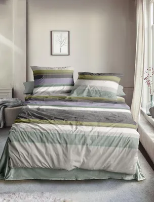Produktbild von Irisette GmbH & Co. KG Edel-Feinbiber Bettwäsche Set Koala 8617 Farbe grün Größe 140x200+70x90