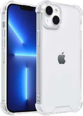 Image de UNIQ Accessory iPhone 14 & 15 Plus TPU Backcover - Transparent - Antishock