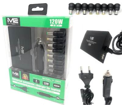 Produktbild von Ladekabel Netzteil Notebook Laptop 120W 220v 12v Kfz IBM ASUS Toshiba Dell Acer