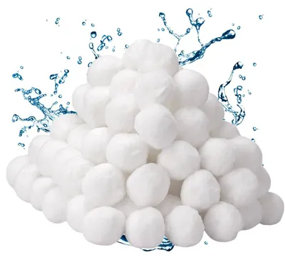 Produktbild von Filterbälle für Schwimmbäder, 500 g, wiederverwendbare Filterbälle für Sandfilteranlagen