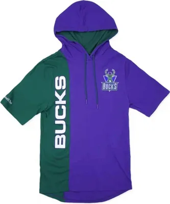 Produktbild von Hoodie Mitchell & Ness HDSSAJ19008-MBUPRGN für Herren