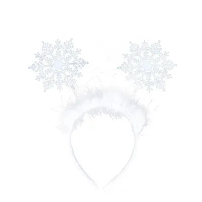 Produktbild von Haarreifen Schneeflocke Tiara für die kleine Winterprinzessin