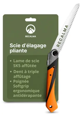 Obrázek produktu pro Ruční pila na dřevo, 210 mm, skládací pila vhodná pro použití v terénu