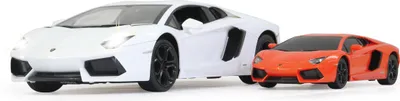 Produktbild von Lamborghini Aventador 1:24 orange 27MHz