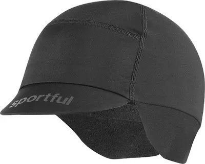 Image de Casquette d'hiver Sportful noire pour homme, taille unique
