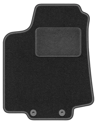 Produktbild von Fahrermatte Velours für Volkswagen Golf IV 1998-2002 (Cabrio) – 1-tlg, Graphit, passgenau – Wielganizator LUX