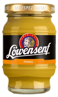 Produktbild von Löwensenf Senfspezialität Honig Tönnchen - 100ml