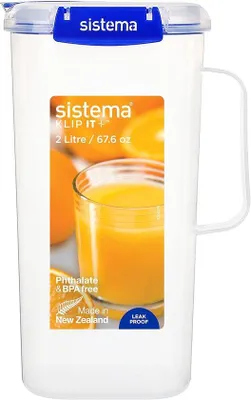 Zdjęcie produktu dla Plastikowa butelka o pojemności 2 litrów, szczelna