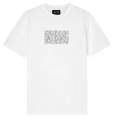 Produktbild von Armani Exchange - T-Shirt für Herren, Rundhalsausschnitt GT21090 (XXL) (Naturweiß)
