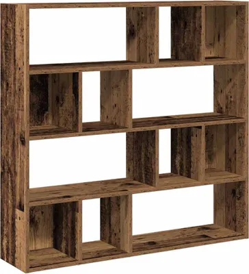 Produktbild von Bücherregal/Raumteiler Altholz-Optik 105x24x102 cm