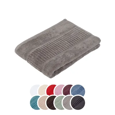 Produktbild von liebling Saunatuch Bio Baumwolle, Serie Organic, 500 gr. / m², 70 x 200 cm, 60 Grad, formstabil, saugstark, schnelltrocknend,  silber
