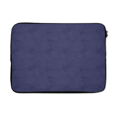 Produktbild von MuchoWow® Laptop Hülle 13 Zoll Leder - Blau - Tiere Laptoptasche - Laptophülle - Sleeve - Rundumschutz