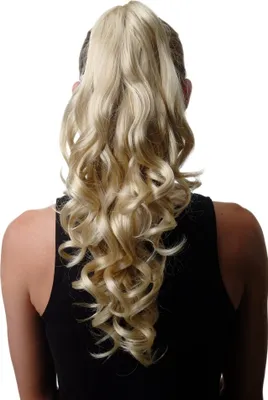 Produktbild von WIG ME UP Zopf Pferdeschwanz Gelockt heller Blond Mix SA09-613/611