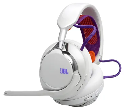 Image de JBL Quantum 950, sans fil, 20 - 40 000 Hz, gaming, 398 g, casque avec micro, orange, argent, blanc