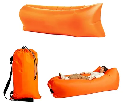 Produktbild von Aufblasbarer Luftsessel Einzelsitz, kompakt, leicht, für Camping und Strand