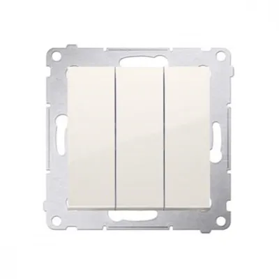 Obrázok produktu pre Kontakt-Simon DW31.01/41, Plast, Biela, IP20, 250 V, 10 A, 75 mm