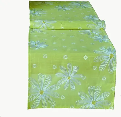 Produktbild von Tischwäsche Druck und Stickerei Blumen Tischläufer Frühling Sommer 40 x 140 cm