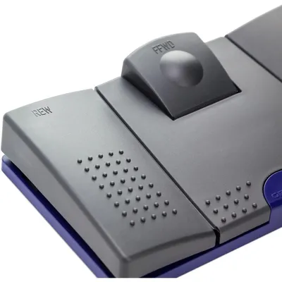 Obrázok produktu pre Nožný spínač Grundig 536, diktafón, káblový, tlačidlá, čierny, modrý