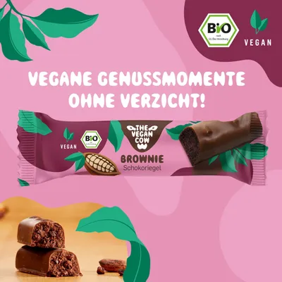 Produktbild von THE VEGAN COW - Schokoriegel Mix 18 Riegel (720g)
