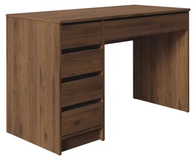 Produktbild von MIRJAN24 Schreibtisch / Schminktisch Ada, Elegante Kosmetiktisch, Frisiertisch, Modern Schlafzimmer (Nuss Okapi)