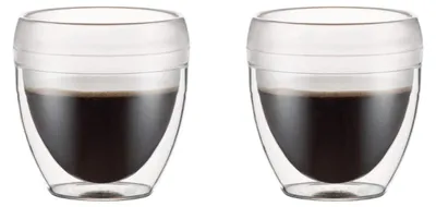 Obrázok produktu pre Bodum PAVINA, Priehľadná, Plast, Kolo, 2 kusov, 250 ml, 89 mm