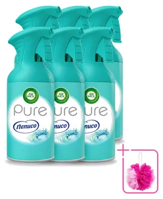 Productafbeelding van 6 x Air Wick Pure Nenuco luchtverfrisser, 250 ml - Voordeelverpakking - 6 stuks