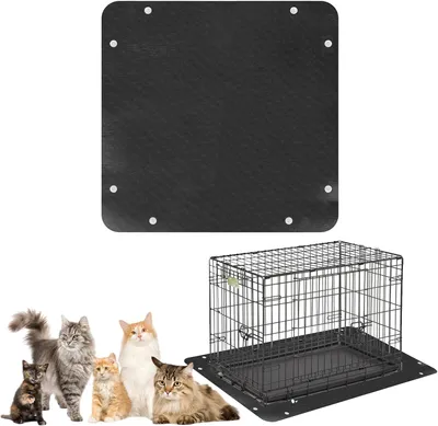 Produktbild von Sonstiges Kleintierzubehör Wasserdichte Haustiermatte, 150 x 150 cm, Kaninchenstall, Laufstallmatte, Meerschweinchen, Käfig, Matte, wiederverwendbar,