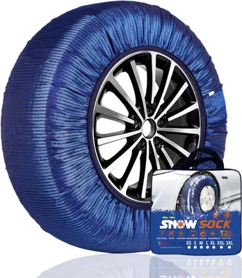 Immagine prodotto di Catene da Neve Tessili per Pneumatici, Montaggio Rapido, Set da 2 Pezzi, XS