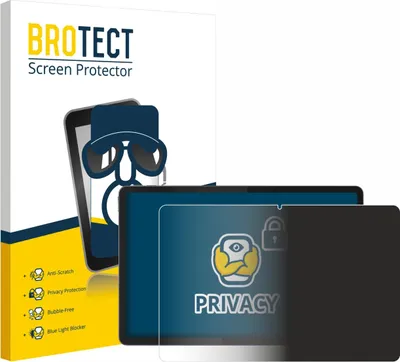 Produktbild von BROTECT Sichtschutzfolie für Lenovo Idea Tab Plus 12.1" Anti-Spy Privacy Sichtschutz Blickschutz Folie Blaulicht-Schutz