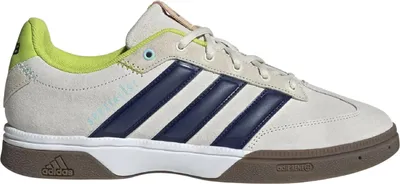 Produktbild von Adidas Spezialist Indoor Handball Hallenschuhe Sportschuhe beige/blau/gelb JS1720, Schuhgröße:41 1/3 EU