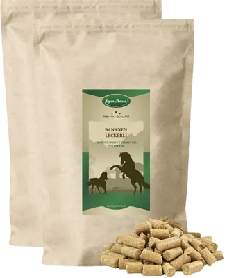 Produktbild von 10 kg Lyra Horse® Bananen Leckerli