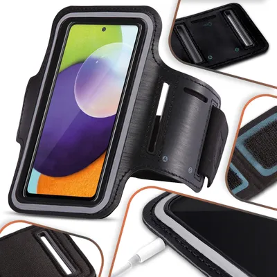 Produktbild von Schutzhülle für Samsung Galaxy A22 / 5G Handy Hülle Tasche Sport Jogging Armcase