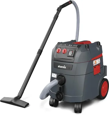 Image de Aspirateur industriel sec et humide, de haute qualité, avec une puissance de 1600 watts et une capacité de 35 litres