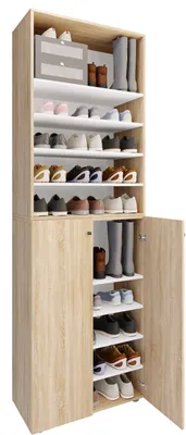 Produktbild von XL Holz Großer Schuhschrank Lona 10