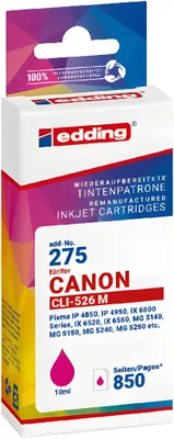 Produktbild von Tintenpatrone EDD-275 ersetzt Canon CLI-526M