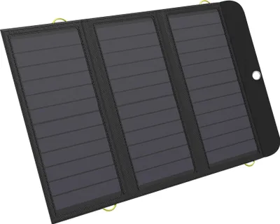 Image de SANDBERG, CHARGEUR SOLAIRE 21W 2xUSB+USB-C Noir
