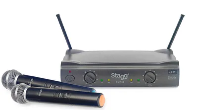 Produktbild von UHF True Diversity 2-Kanal-Handheld-Mikrofon-Funksystem