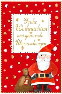 Image de Carte de Noël Artebene « Surprises » gaufrée
