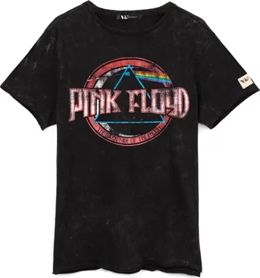 Produktbild von Pink Floyd - "Dark Side Of The Moon" T-Shirt für Herren/Damen Uni NS7038 (M) (Schwarz)