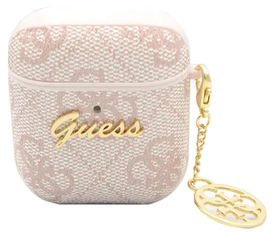 Immagine prodotto di Guess Airpods - Custodia per Airpods 2 4G Charm - Rosa