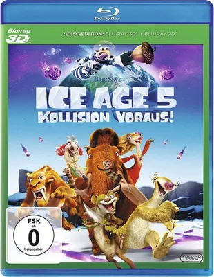Produktbild von Ice Age 5: Kollision voraus! 3D Bluray